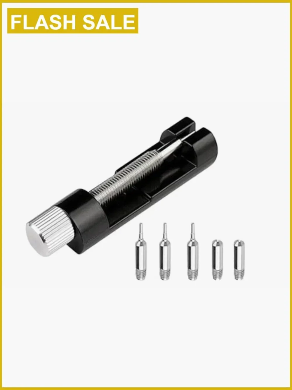 Watch Link Removal Kit with Pin Punches and Extra Needles for Strap Sizing